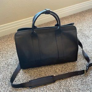 Lotuff Leather Luxury Duffle Bag